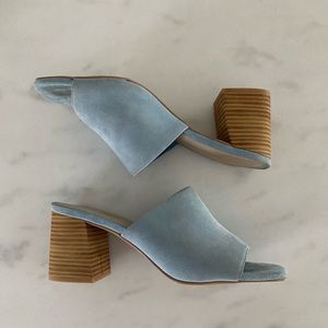 SEYCHELLES HEELED MULES W9